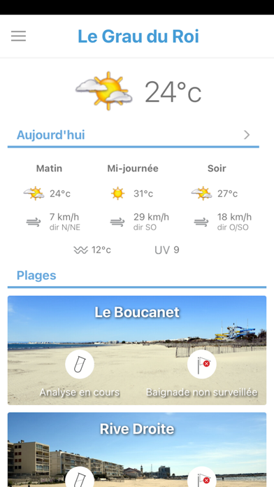 Le Grau du Roi InfoPlages Screenshot