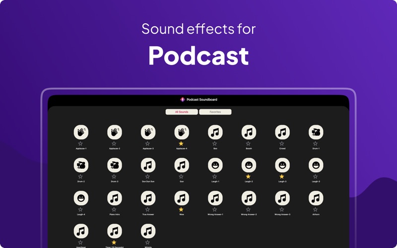 podcast soundboard iphone screenshot 2