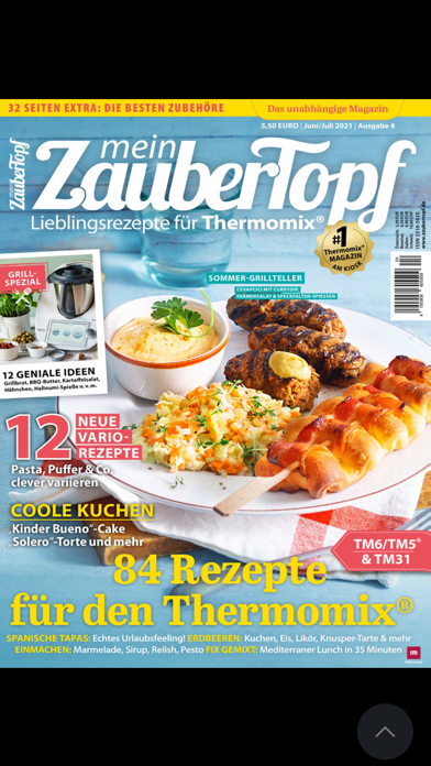 ZauberTopf Magazine Screenshot