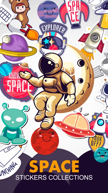 Space & Shooting Emojis screenshot-4
