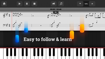 Screenshot #3 pour Piano - Play any song & sheets