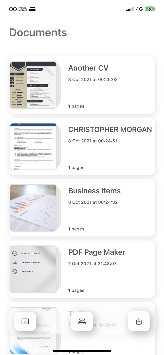 PDF Maker Image to Text
