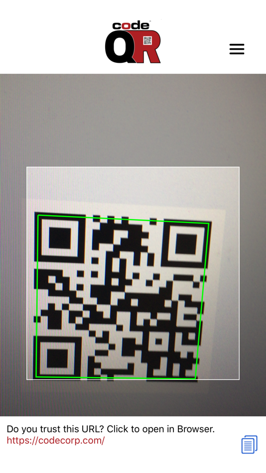 #1. CodeQR - CodeCorp (iOS) 게시자: Code Corp