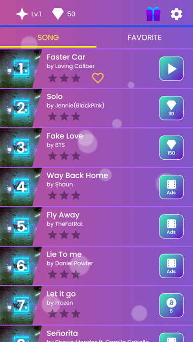 Piano Tiles 4: Music EDM Game Screenshot
