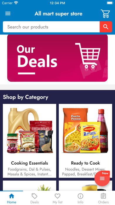 All Mart Stores Screenshot