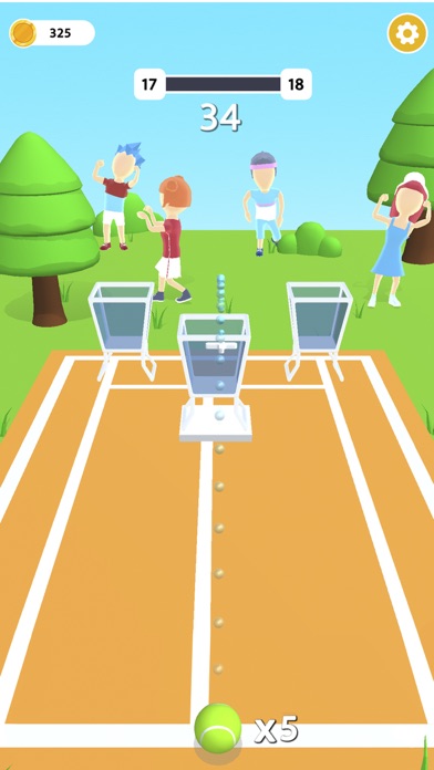 Tennis Bouncing Master 3D Screenshot