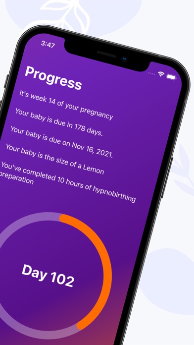 Hypnobirthing Baby Screenshot