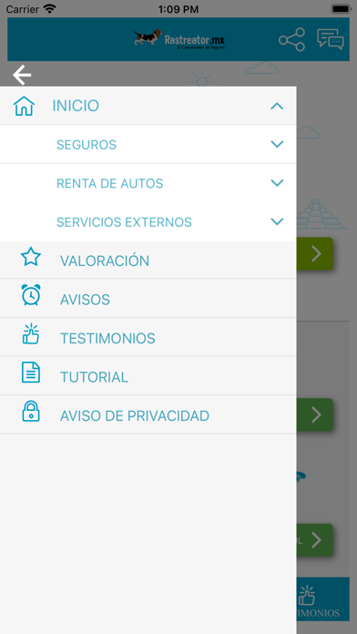 Rastreator Screenshot