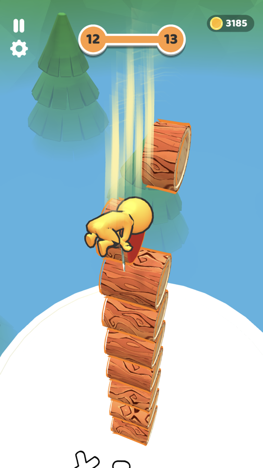 #4. Wood Stacker! (iOS) 由: Kahraman Bingol