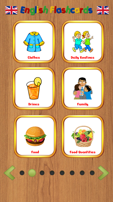 English Words Vocabulary Screenshot
