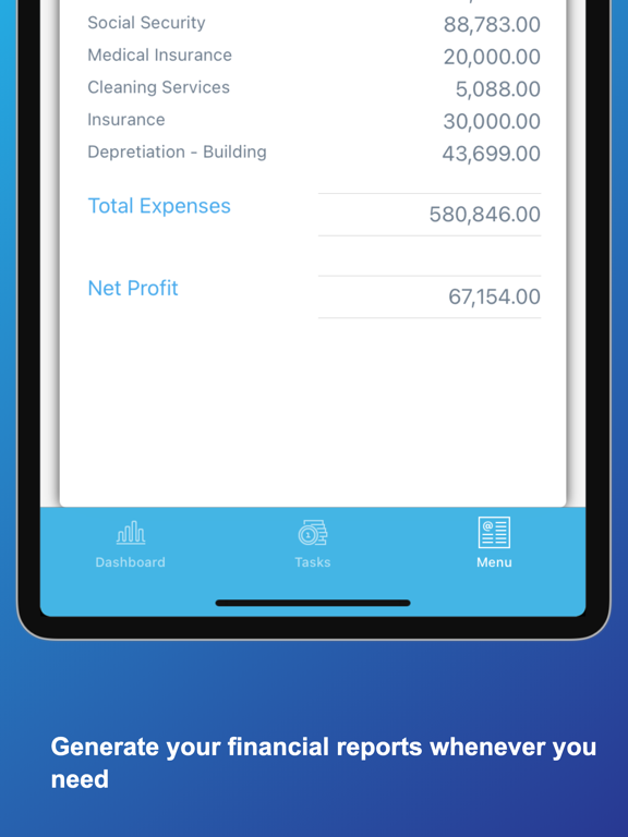 Adm Cloud iPad screenshot 5 - Business app