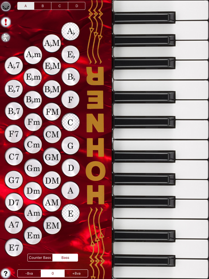 Hohner MIDI Piano Accordion