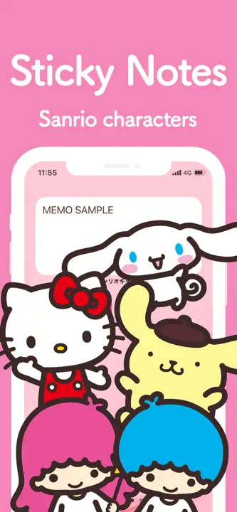 Notepad Sanrio characters: Screenshot 1 von 10