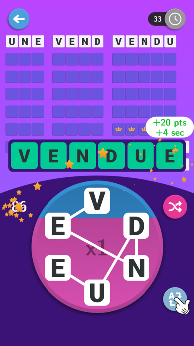 Screenshot #3 pour Word Flip - Jeu de mots
