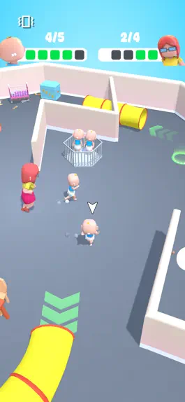 Game screenshot Runaway Babies apk