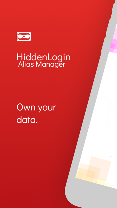 HiddenLogin Alias Manager Screenshot