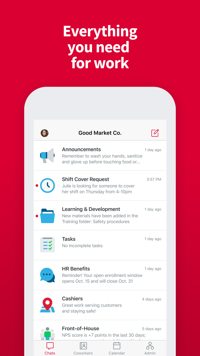 Crew Messaging and Scheduling