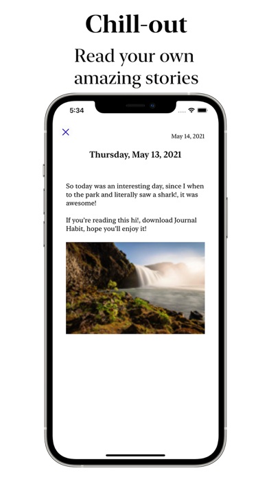 Journal Habit Screenshot