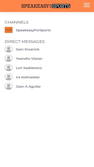 SpeakeasyForSports Screenshot