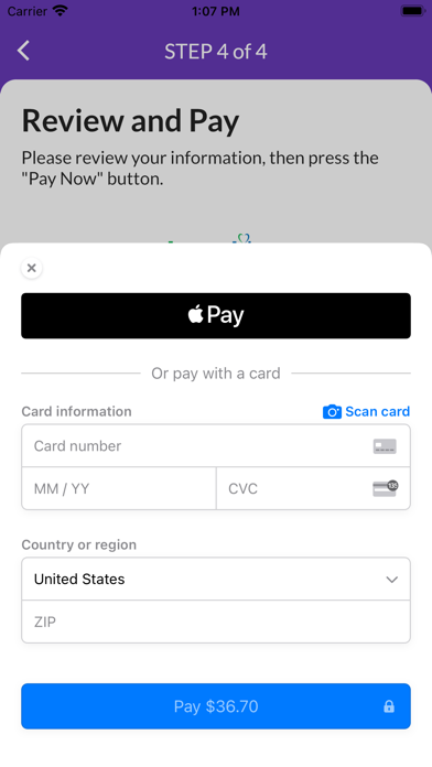ChirpStreet Mobile Top-Up Screenshot