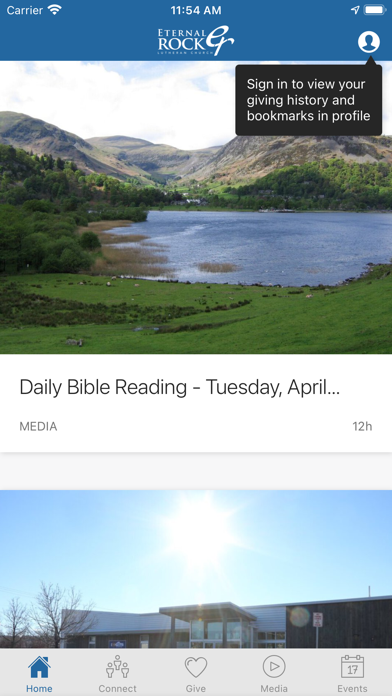 Eternal Rock Lutheran Church Screenshot