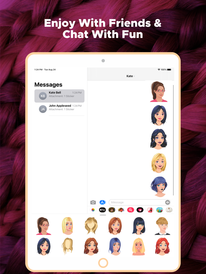 Hairstyle Emojis