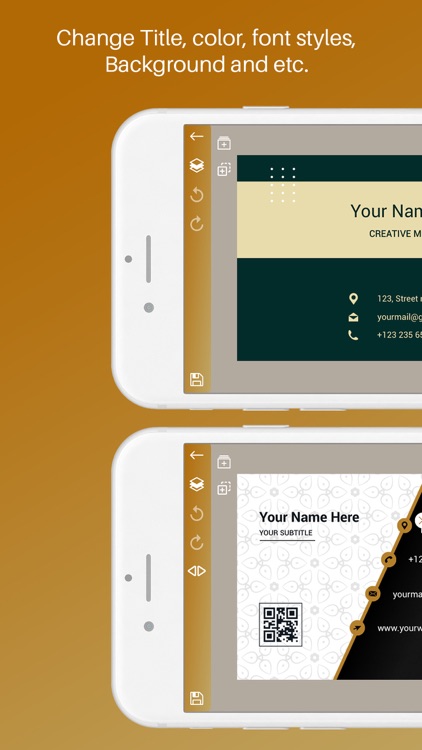 Business Card Design Maker screenshot-3