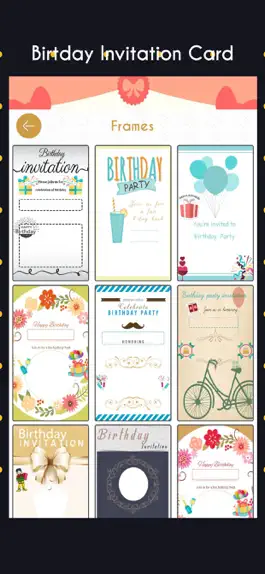 Game screenshot Birthday Invitation Cards HD hack