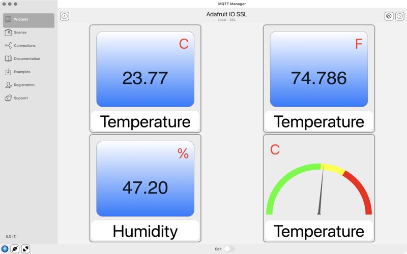 Screenshot #2 pour MQTT Manager
