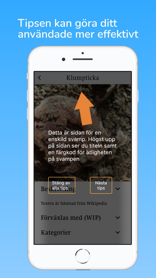 #10. fungai - svampguide med AI (iOS) Ved: Fungai AB