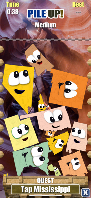 ‎Stack the States® Screenshot