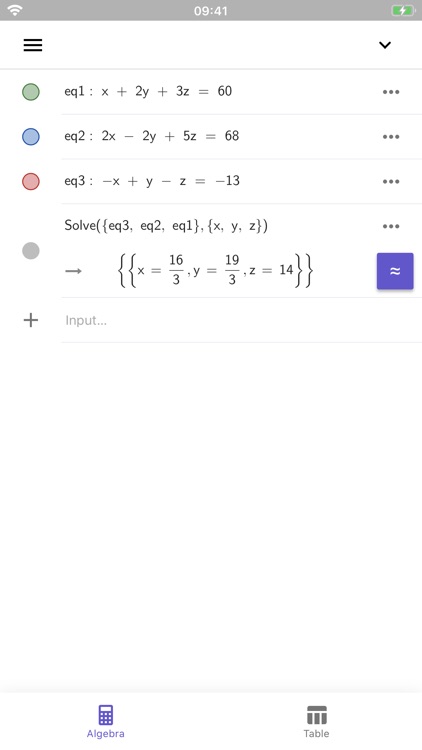 GeoGebra CAS Calculator screenshot-3