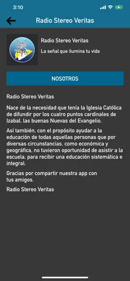 Game screenshot Radio Stereo Veritas apk