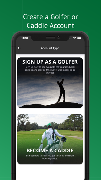 CaddieNow Screenshot