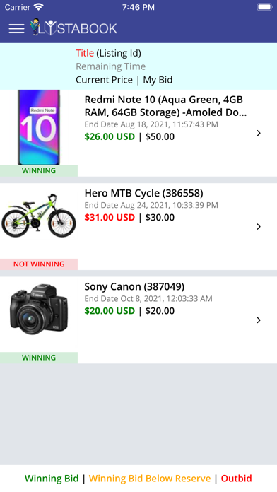 Screenshot #3 pour Lystabook LLC