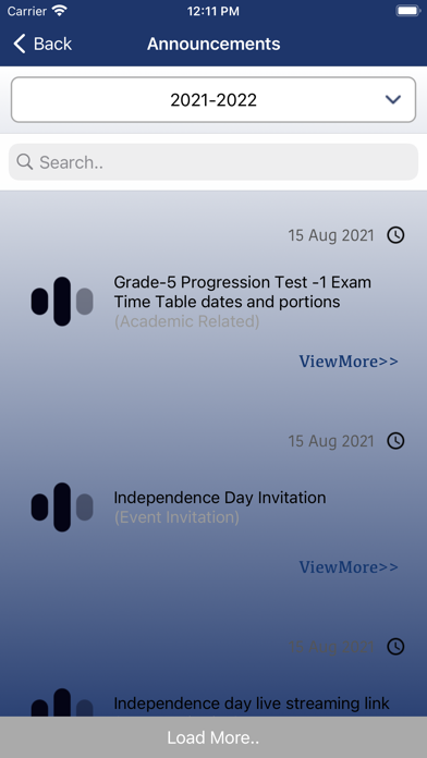 SHAMROCK INTERNATIONAL SCHOOL Screenshot