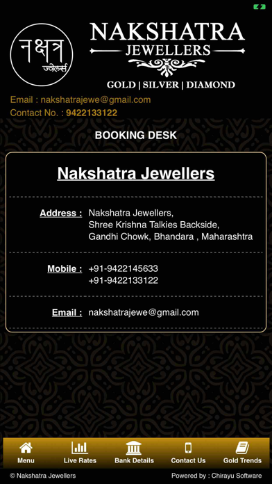 Nakshatra Jewellers Screenshot