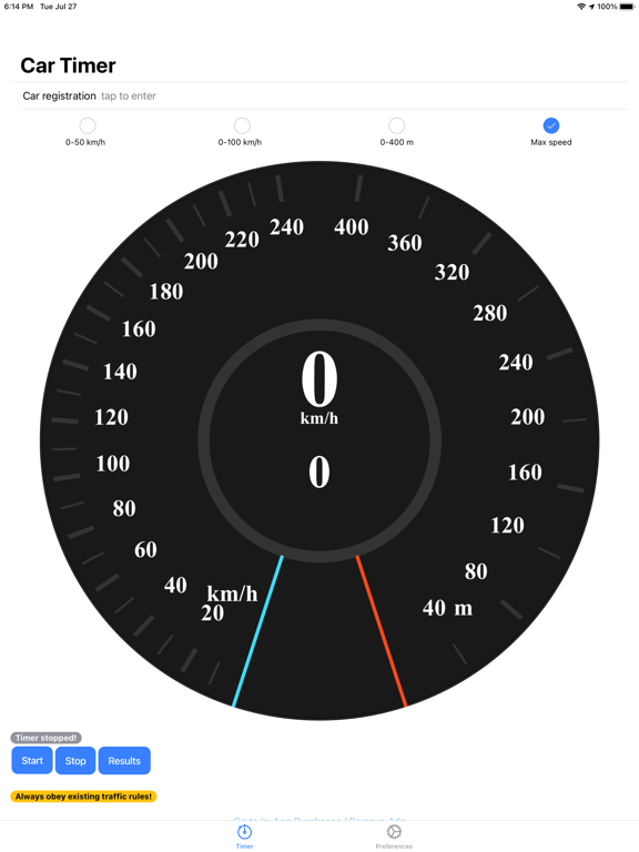 Screenshot #4 pour Car Timer: test de vitesse