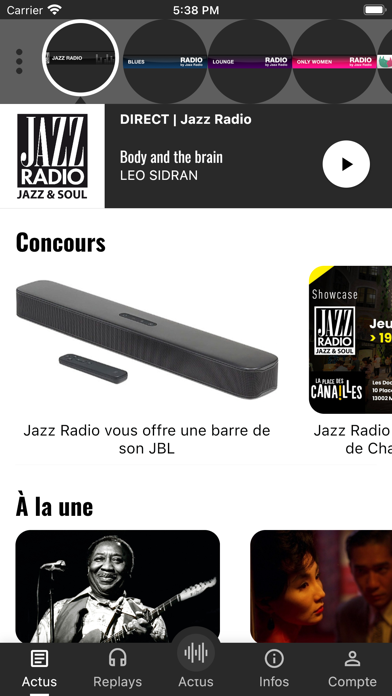 Jazz Radio Screenshot