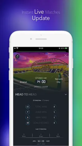 Game screenshot King Foot: Soccer Live Scores apk