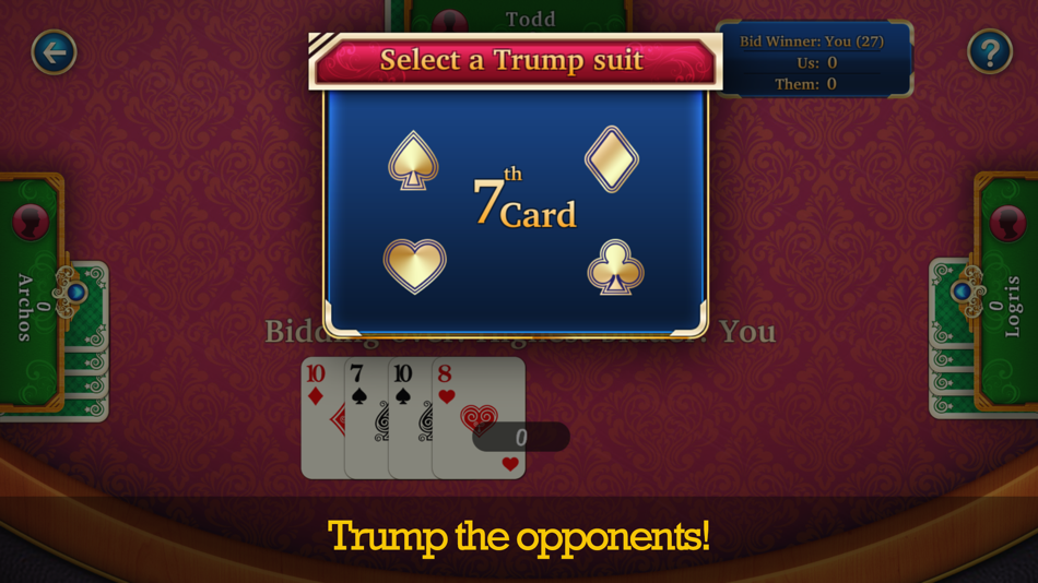 #3. 29 Card Game: Offline Fun Game (iOS) 由: Droid-Veda LLP