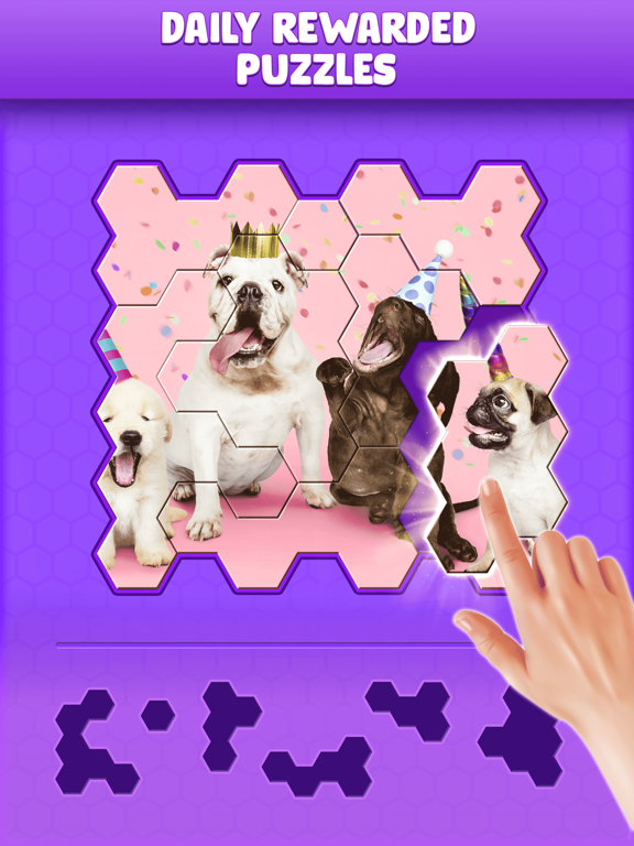 Screenshot #6 pour Hexa World Jigsaw