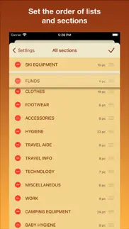 suitcase things checklist iphone screenshot 3