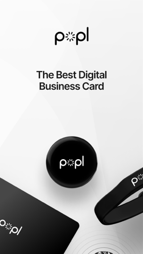 Popl - Digital Business Card captura de pantalla 1