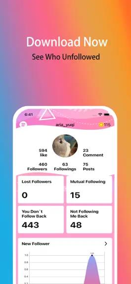 Game screenshot Unfollowers Followers Tracker mod apk