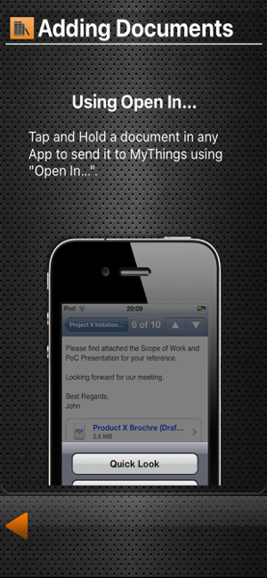 ‎MyThings for iPhone Screenshot