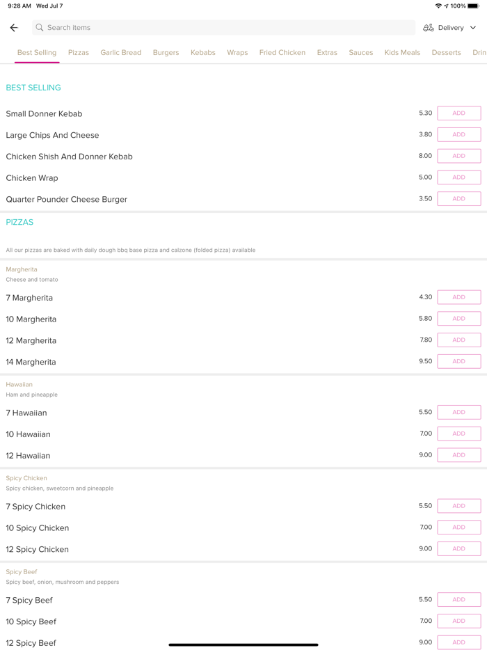 Sabs Kebab House Wirral