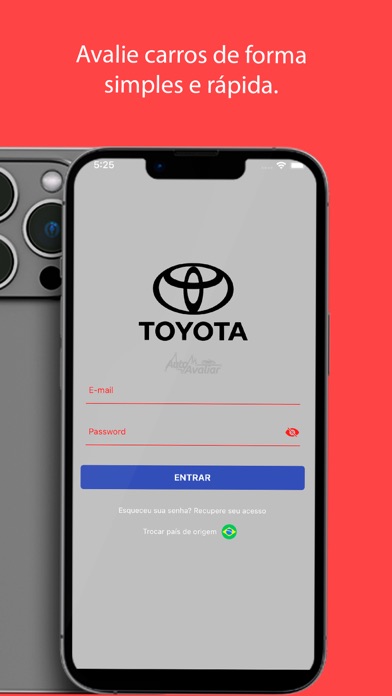 Toyota Auto Avaliar Screenshot