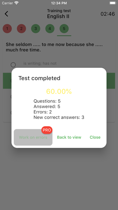 Assyst – testing and exams Screenshot