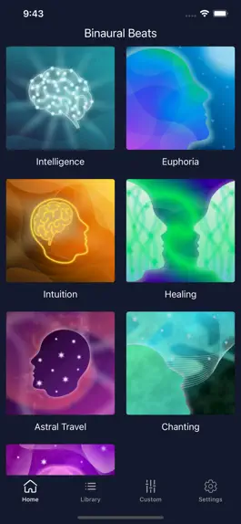 Game screenshot Binaural Beats - study music apk